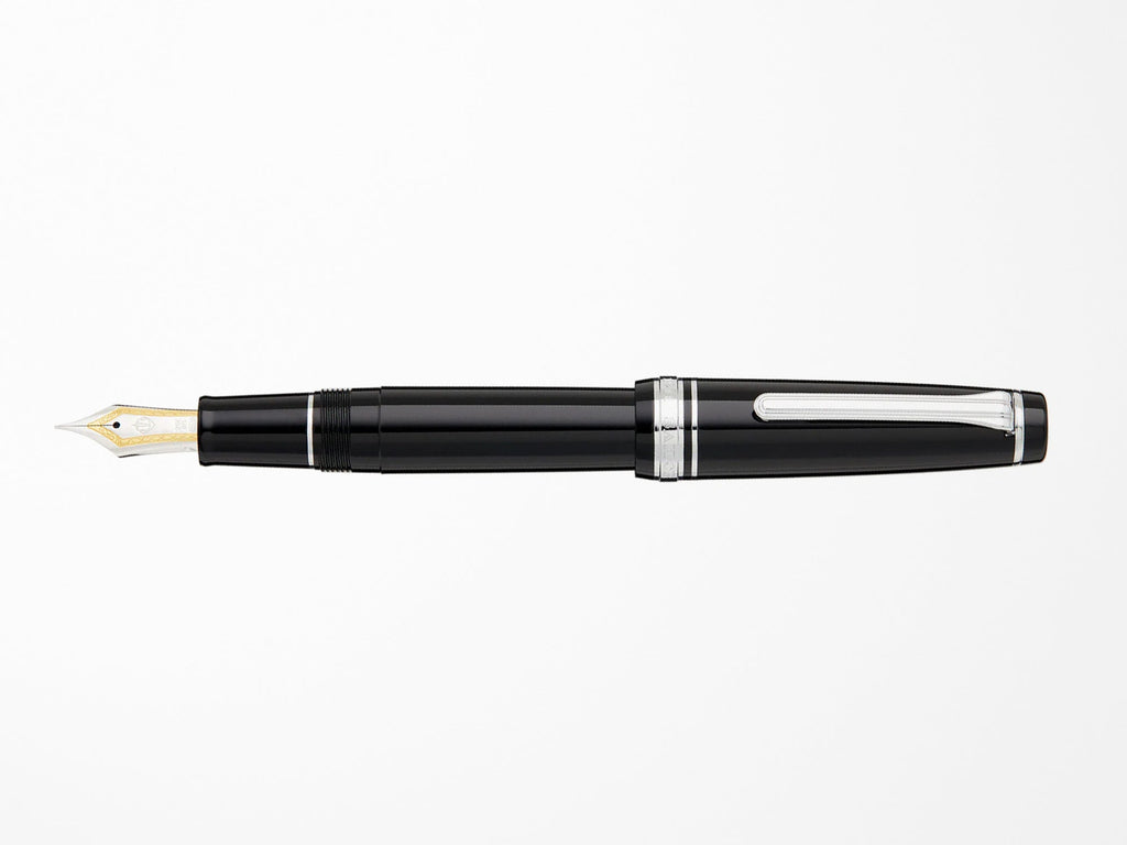 Sailor Pro Gear Fountain Pen - Black / Silver