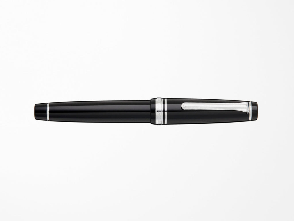 Sailor Pro Gear Fountain Pen - Black / Silver