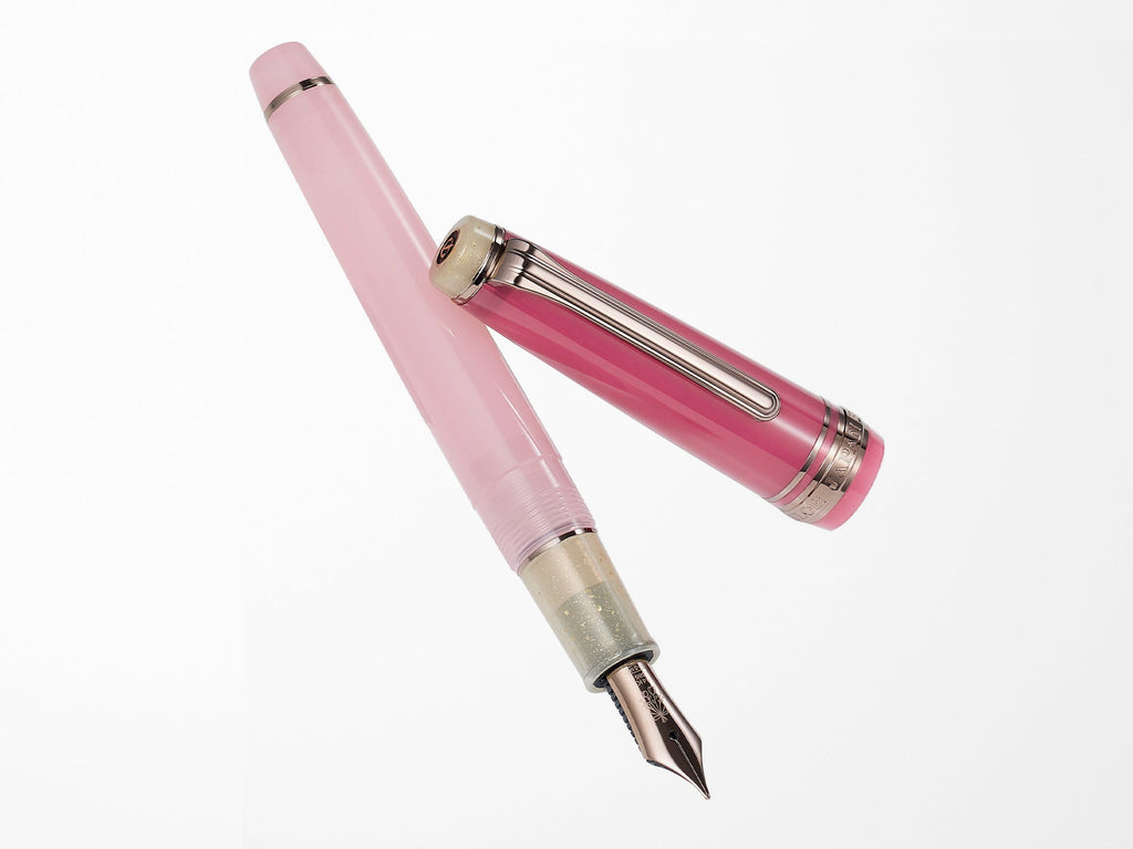 Sailor Pro Gear Slim Fountain Pen - Dried Flowers - Pink Rose