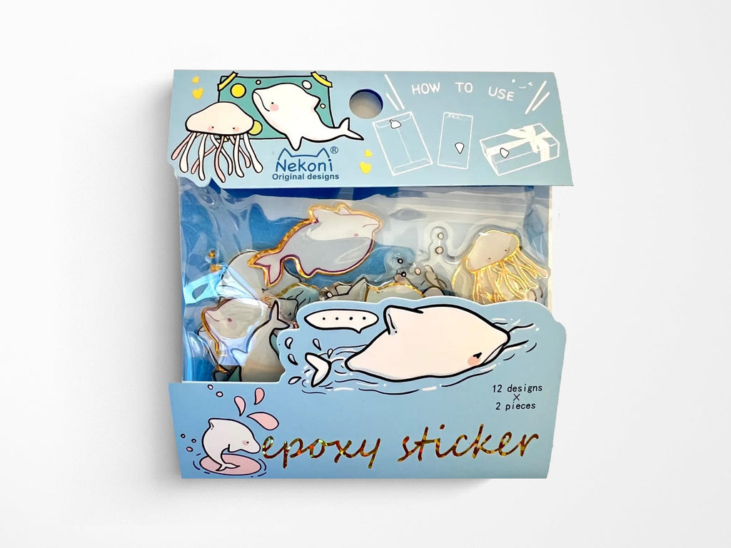 Sea Life Shiny Stickers