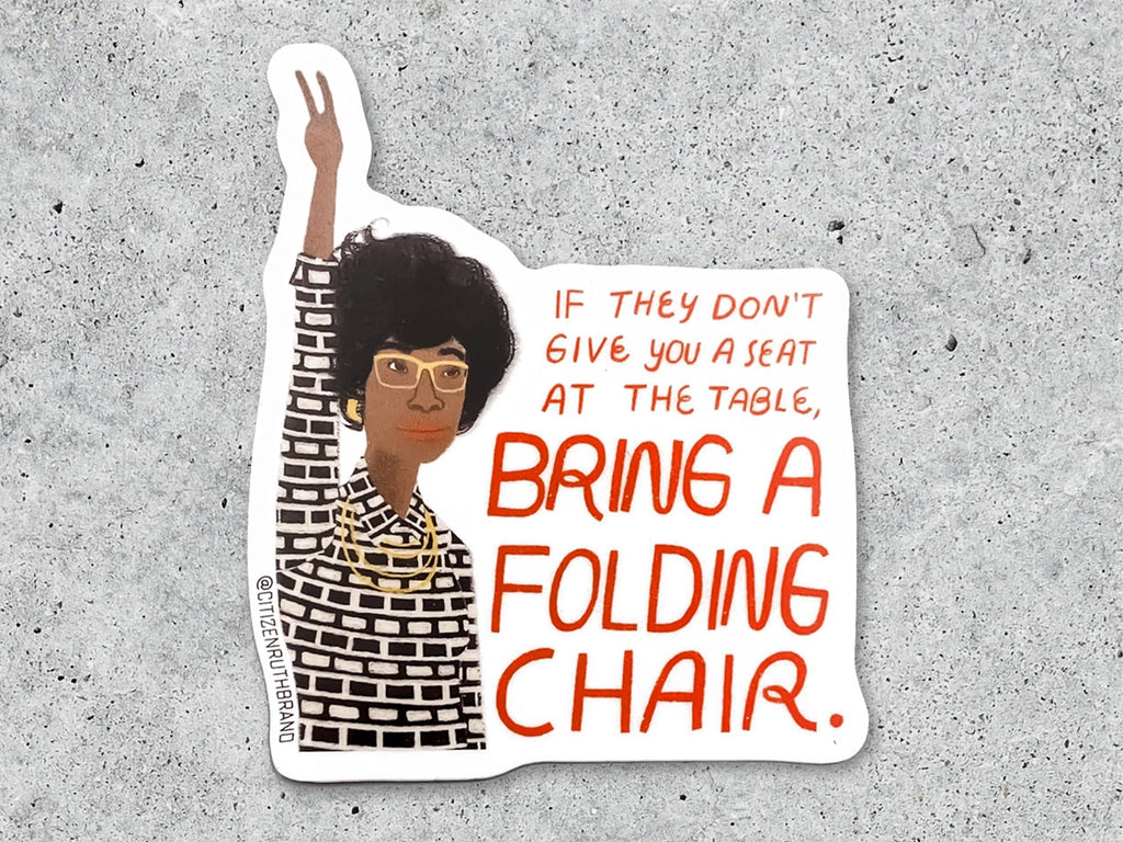 Shirley Chisholm Sticker