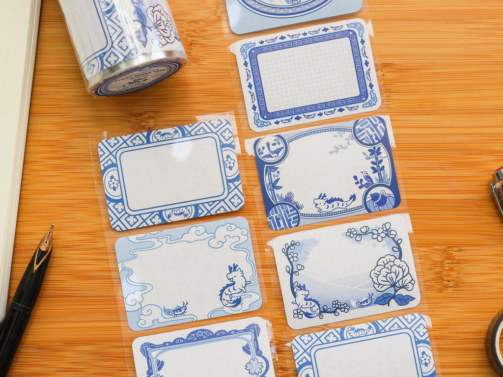 Sticky Notes Tape - Chinese Porcelain