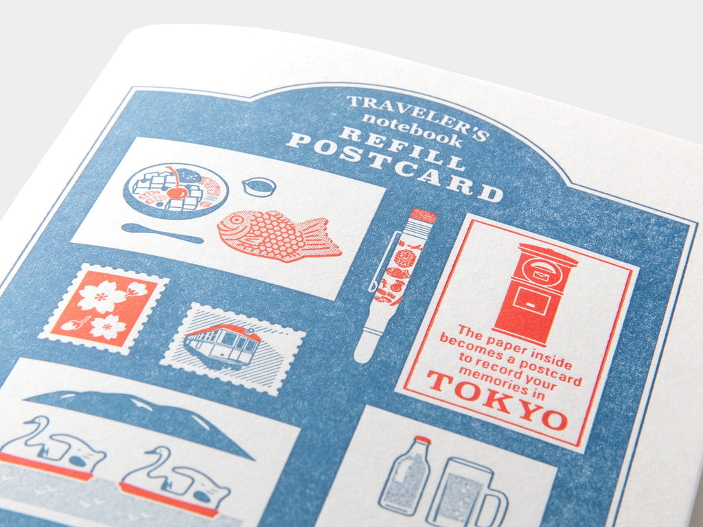 TRAVELER'S Notebook - Refill TOKYO Postcard