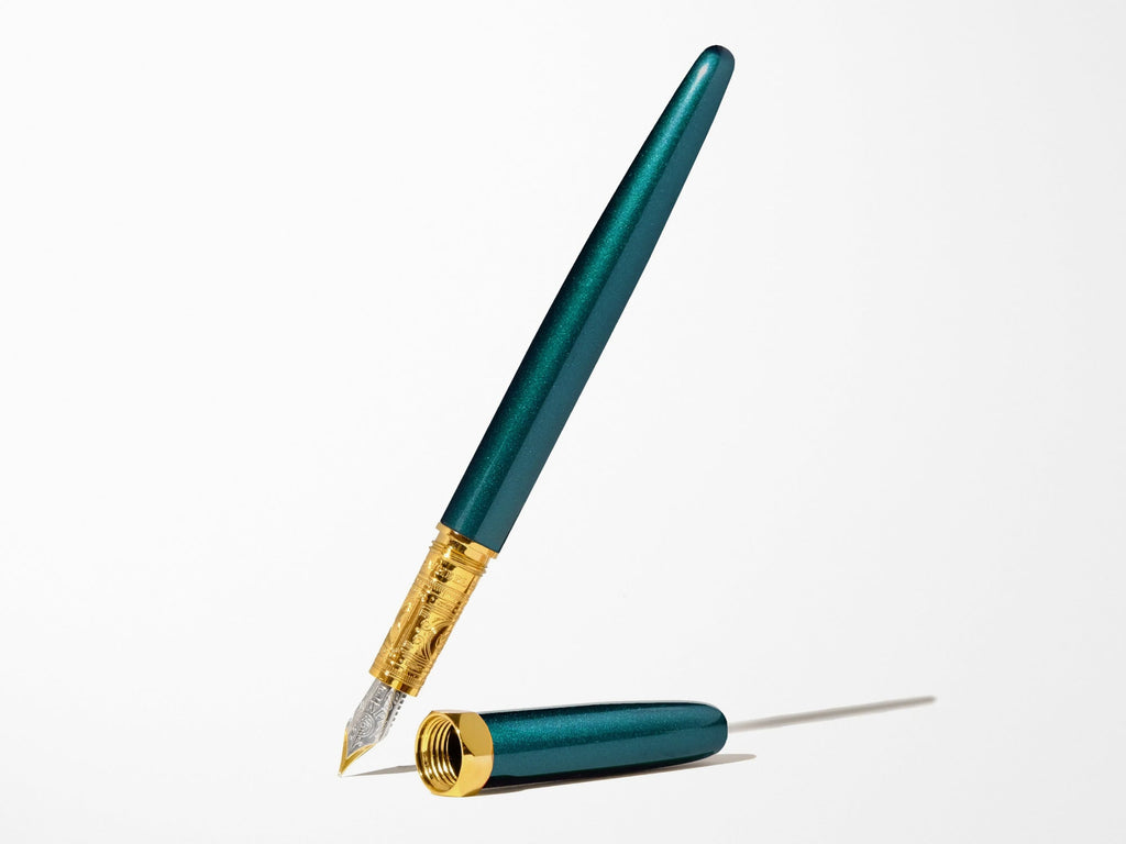 The Bijou Fountain Pen - Printmaker's Teal