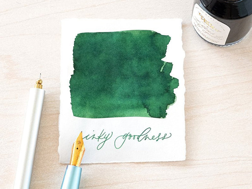 Tom's Studio Fountain Pen Ink - 04 New Forest Green