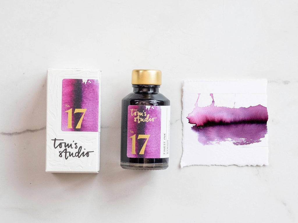 Tom's Studio Fountain Pen Ink - 17 Damson