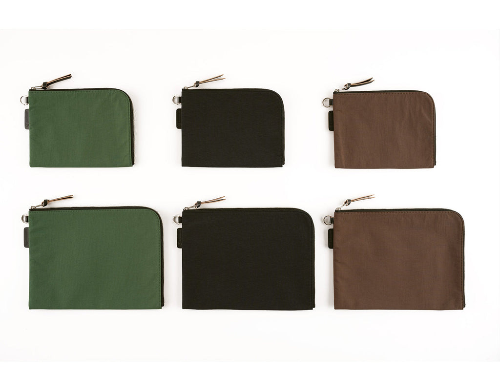 Tragen Flat Pouch - A5 Green