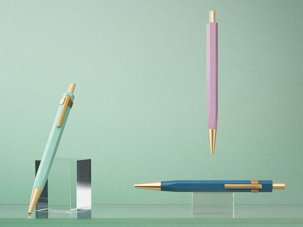 Ystudio Ocean Sustainable Ballpoint Pen - Teal Green