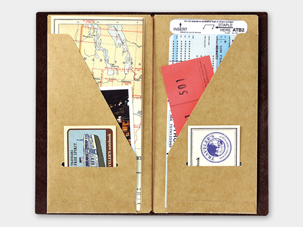 020 Kraft File TRAVELER'S Notebook - Regular Size