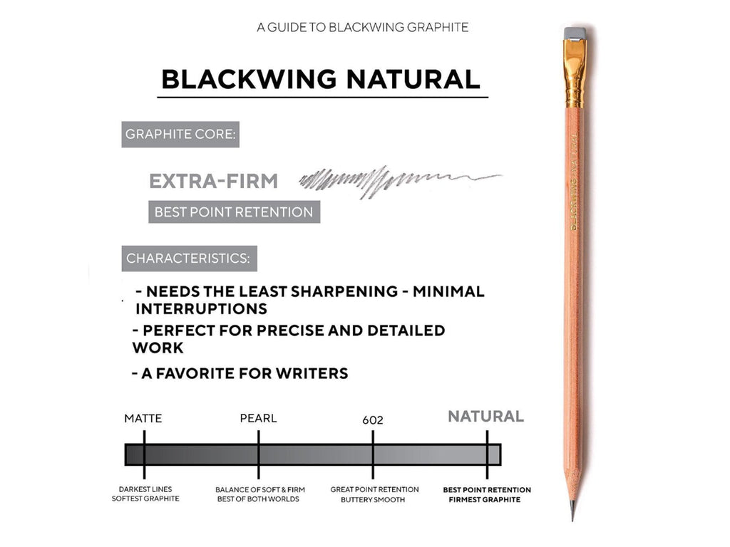 Blackwing Natural Pencils Set of 12