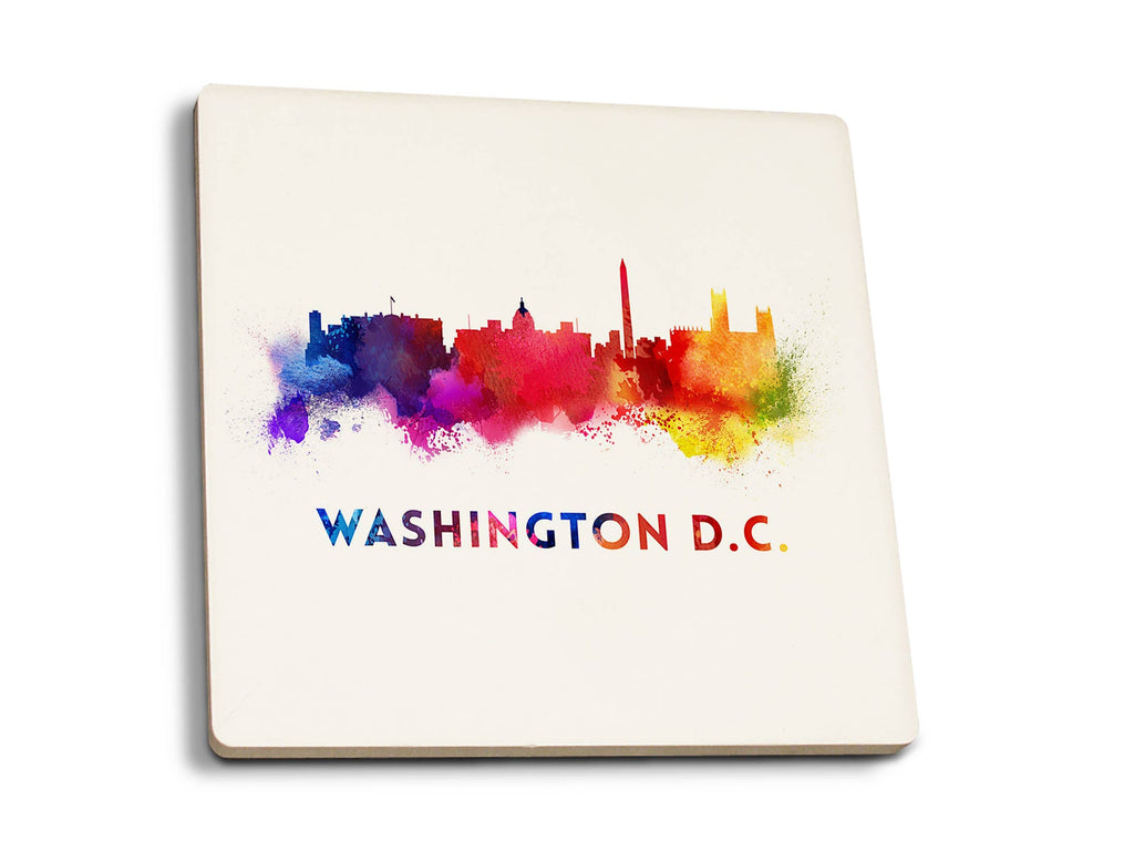 Coaster Washington DC Abstract Skyline