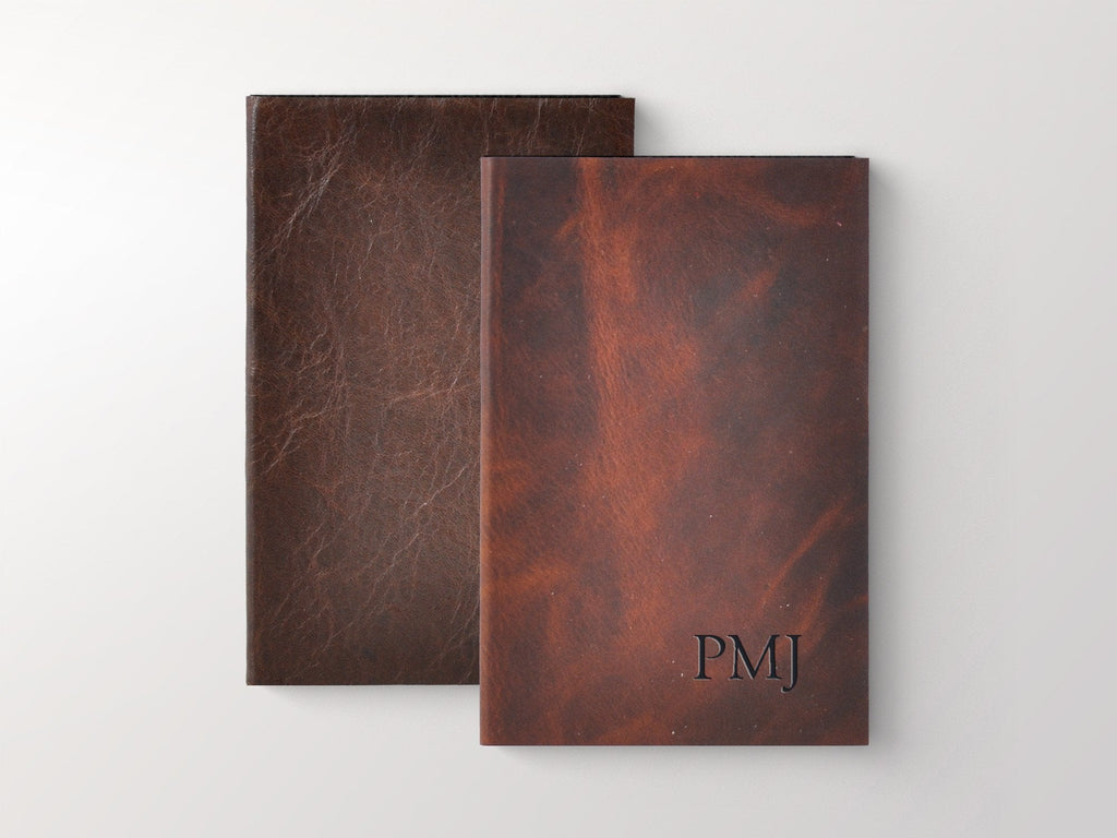 Essential Leather Pocket Notebook Set of 3