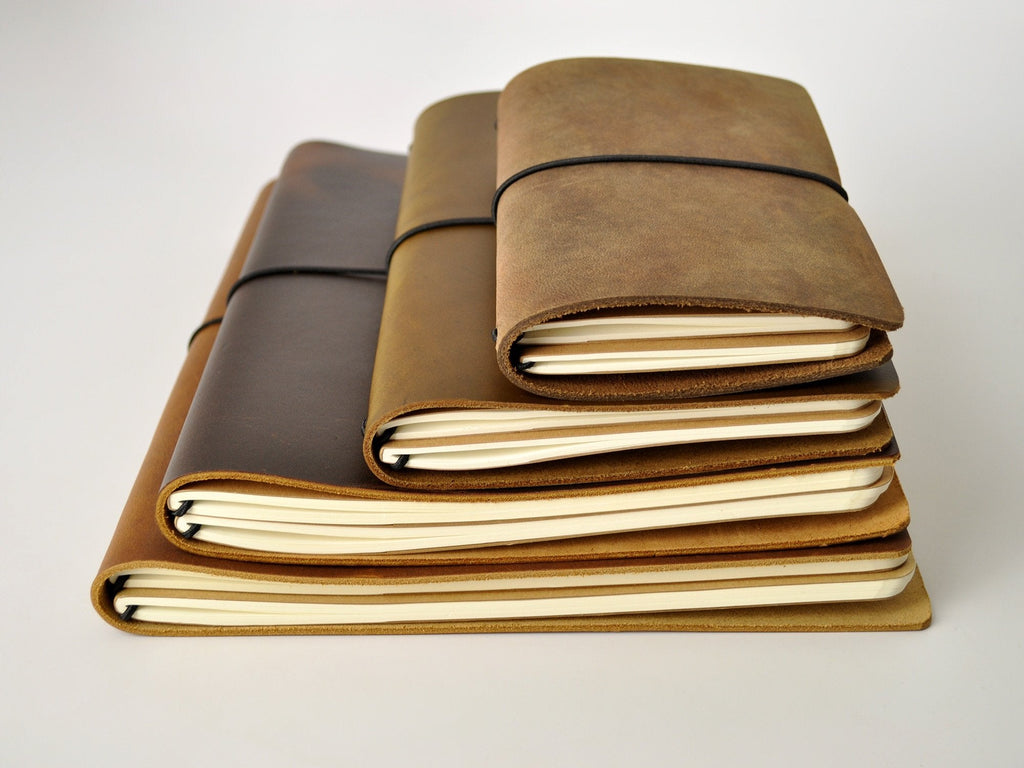 Around The World Refillable Leather Journal