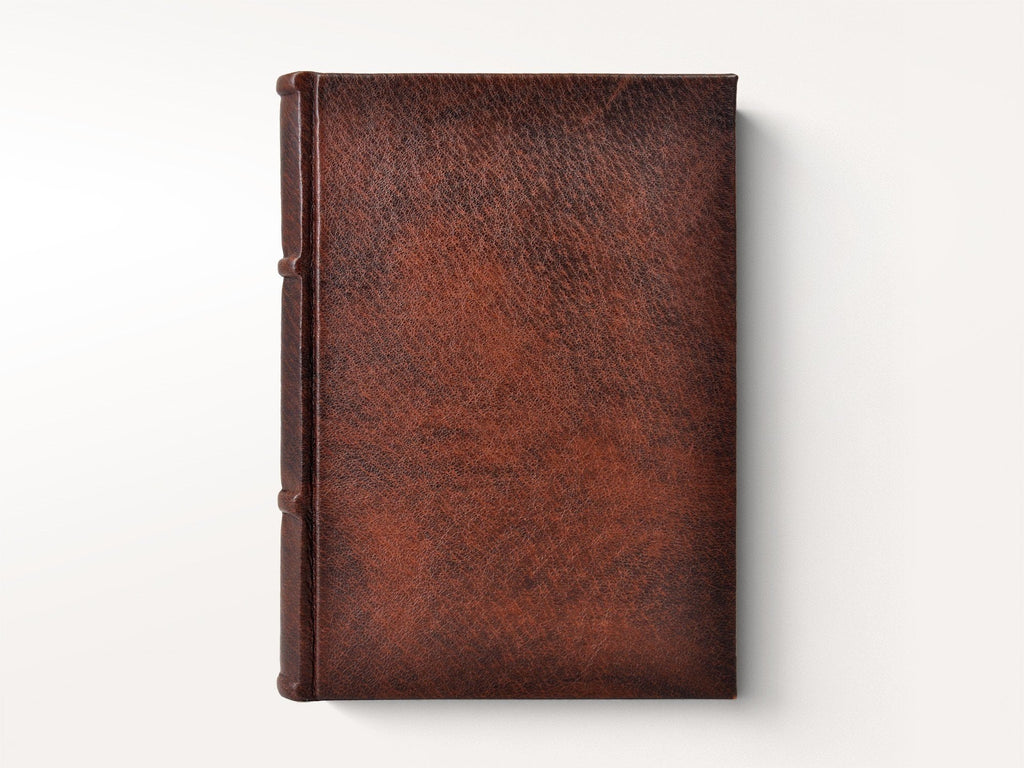 Handmade Italian Distressed Leather Journal - Deckled Pages