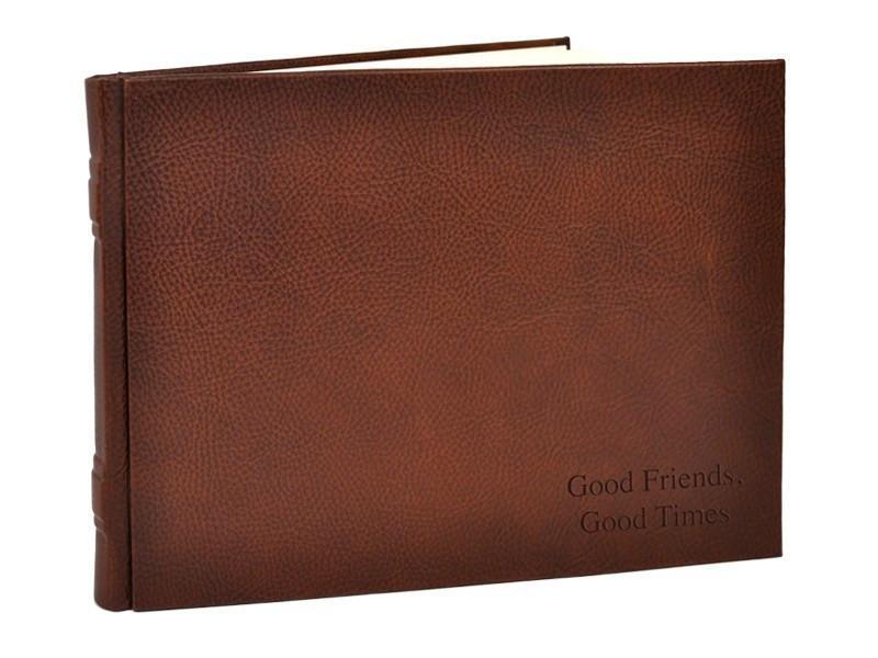 Italian Leather Guest Book