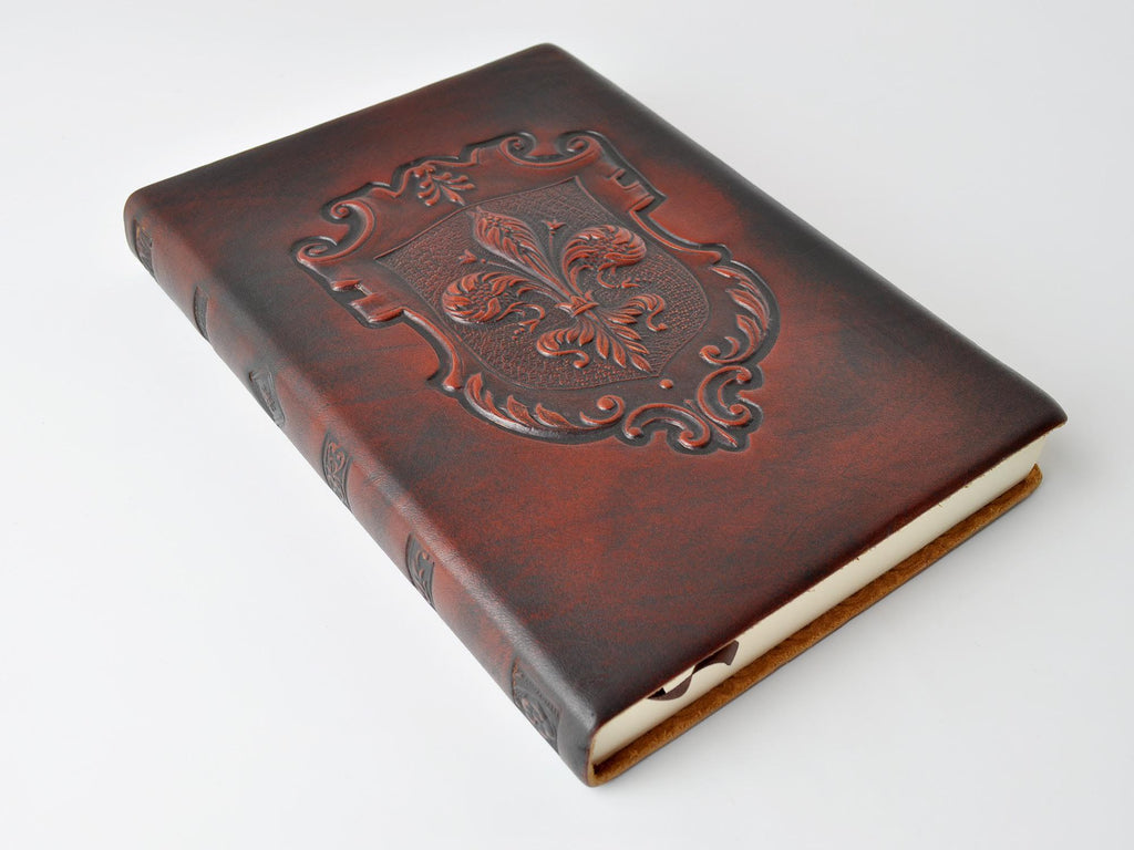 Jumbo Giglio Italian Leather Journal