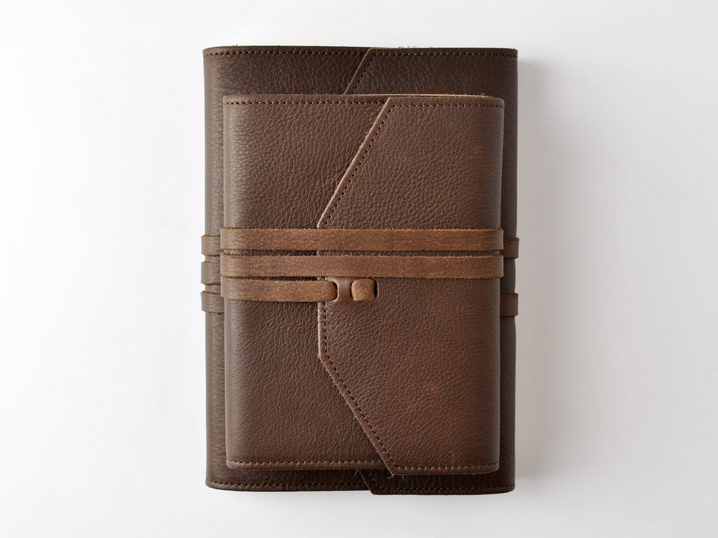 Laccio Refillable Calfskin Leather Journal