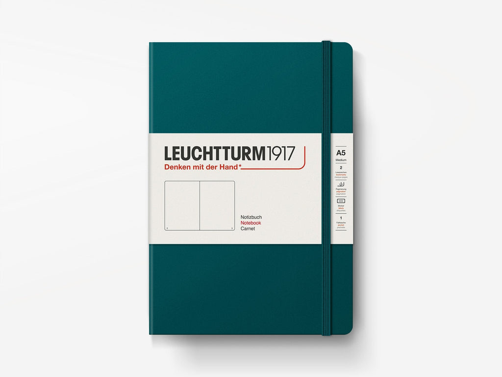 Leuchtturm 1917 Hardcover Notebook - Pacific Green