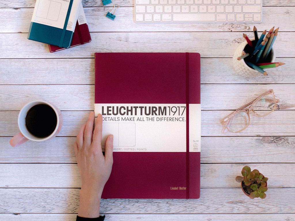 Leuchtturm 1917 Hardcover Notebook - Port Red