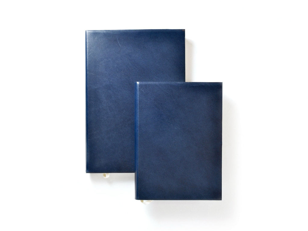 Manhattan Navy Blue Leather Journal