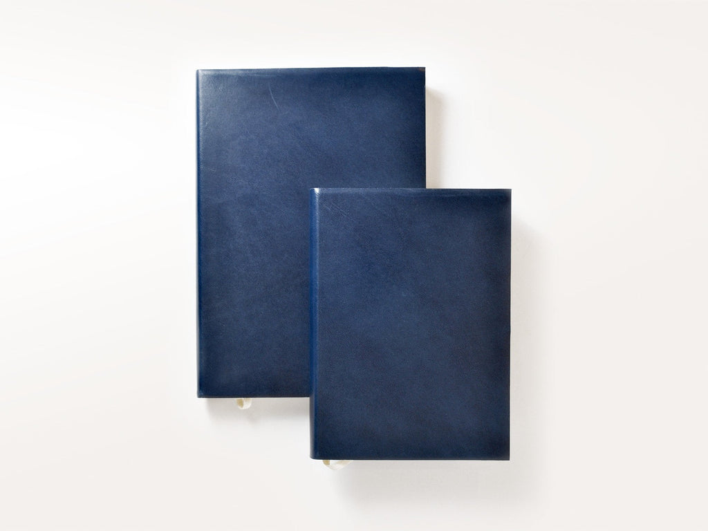 Manhattan Navy Blue Leather Journal