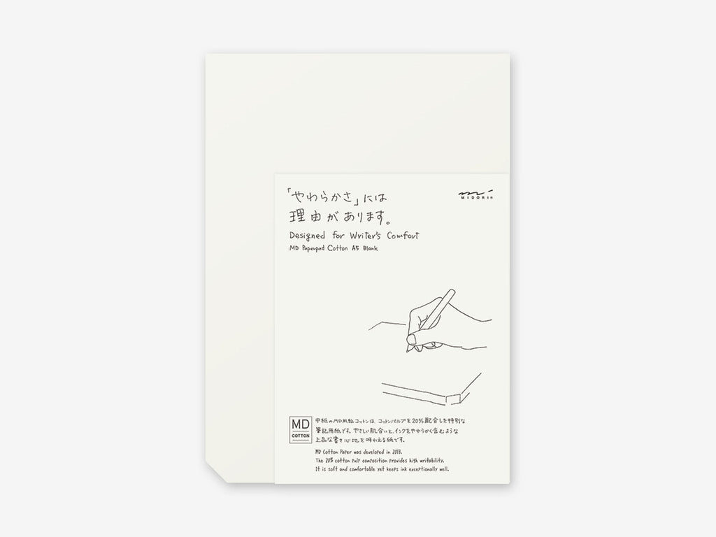 Midori MD Cotton Paper Pad A5