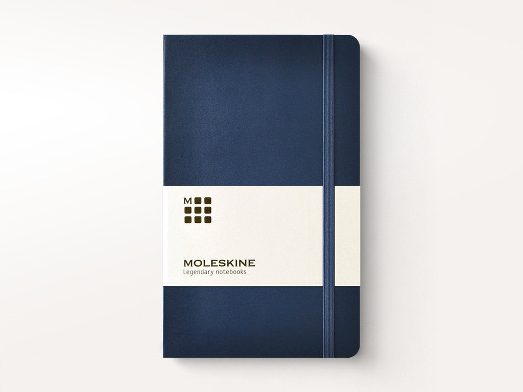 Moleskine Classic Hardcover Notebook - Sapphire Blue