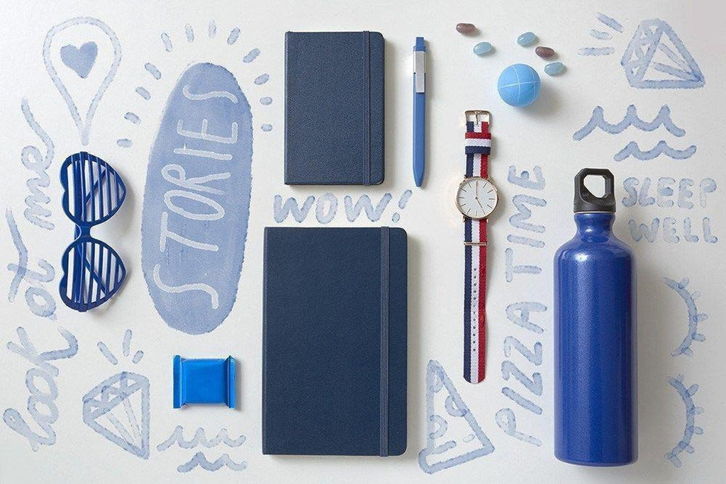 Moleskine Classic Hardcover Notebook - Sapphire Blue