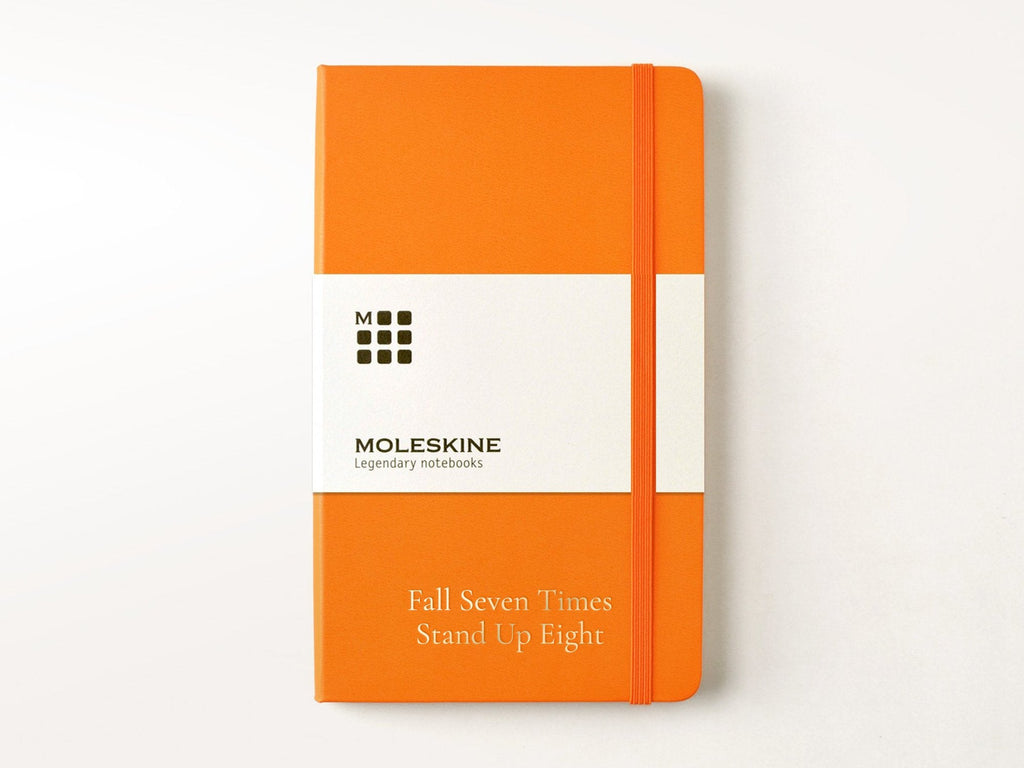 Moleskine Classic Hardcover Notebook - True Orange