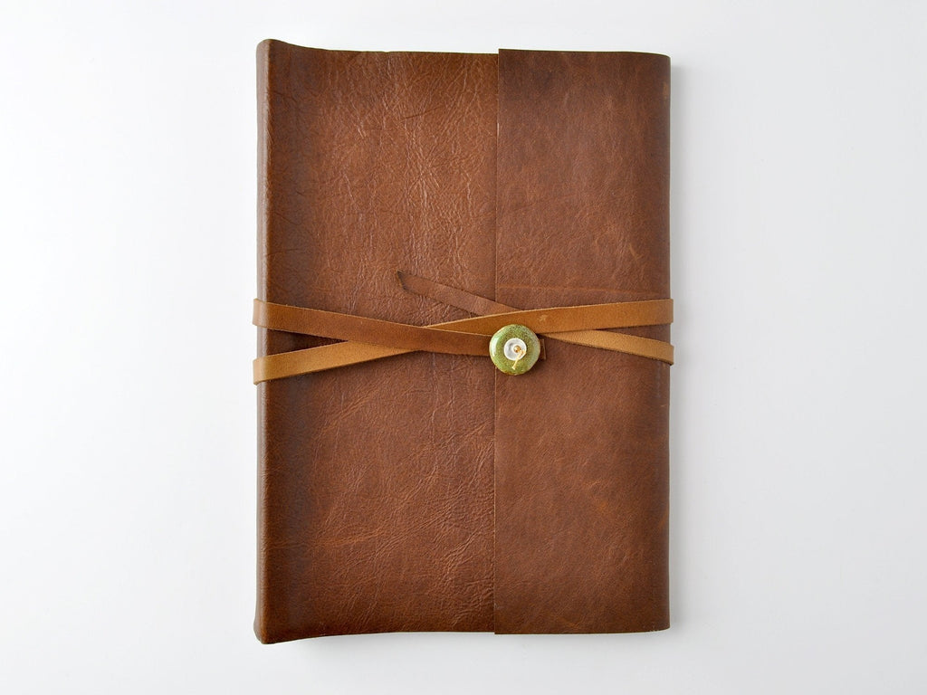 Santa Fe Leather Photo Album With Slip-In Sleeves