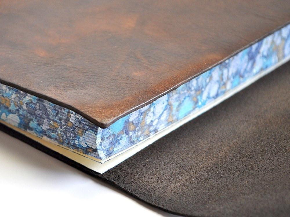 The Novelist Leather Journal with Lined Pages