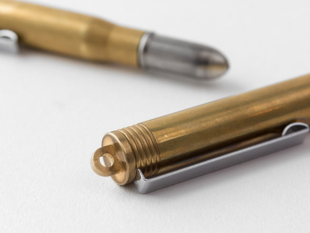 Traveler's Company Brass Ballpoint Pen