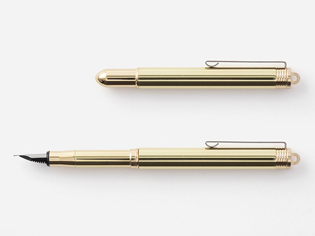 Traveler's Company Brass Fountain Pen