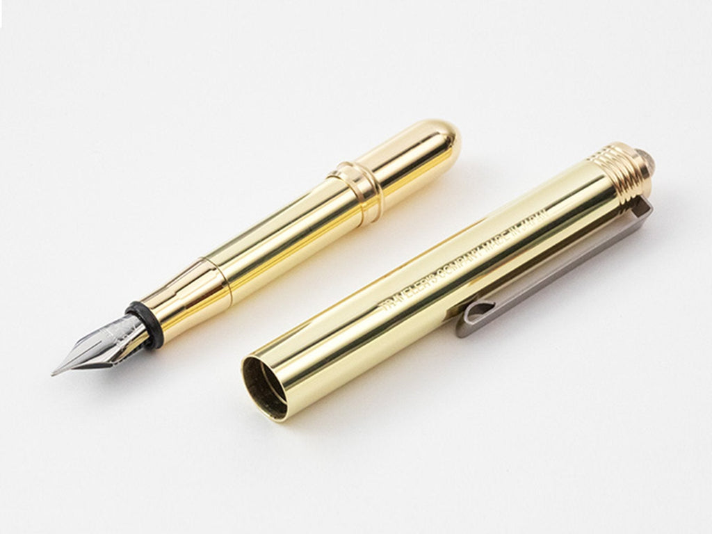 Traveler's Company Brass Fountain Pen